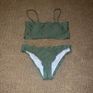 Olive Green Bikini